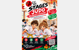 🥋 STAGES JUDO VACANCES D'AUTOMNE 🍂