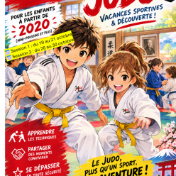 🥋 STAGES JUDO VACANCES D'AUTOMNE 🍂